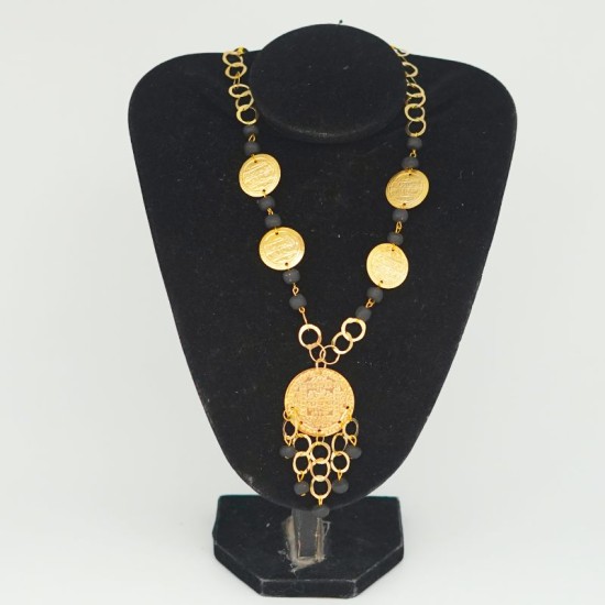 Collier en cuivre doré