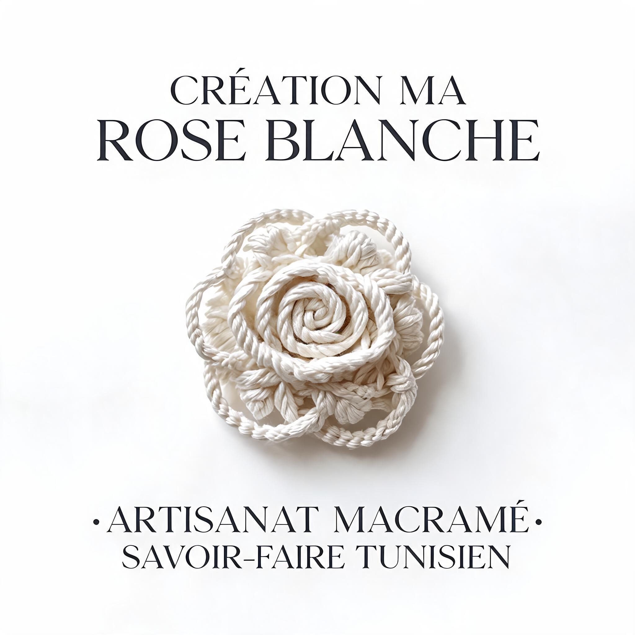 Création Ma Rose Blanche - Projet à impact en Tunisie